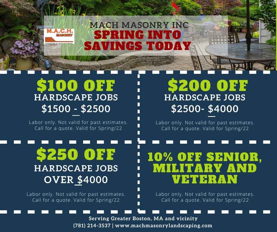 Masonry Discounts Spring 2022